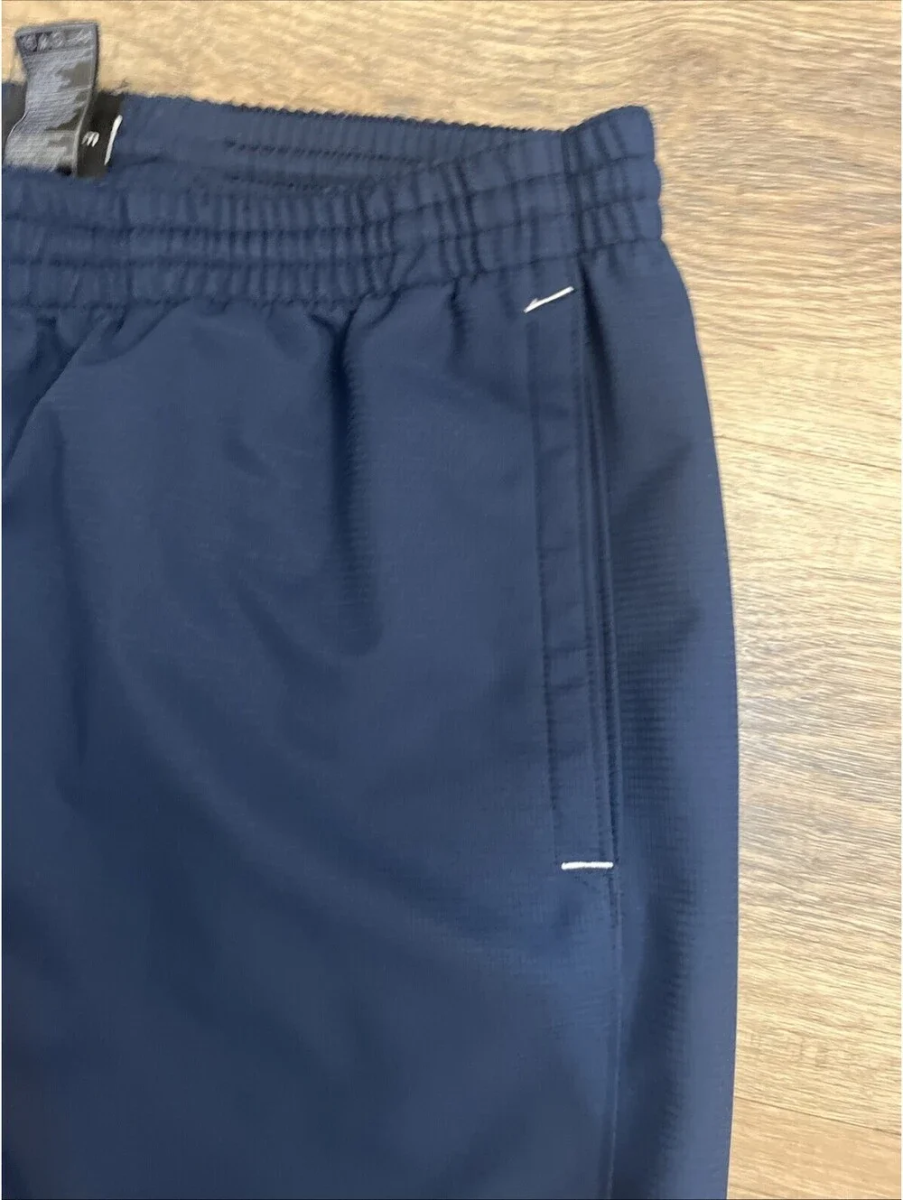 Adidas Y2K Track Pants Mens Medium Blue Mesh Lined Athletic Training Athleisure
